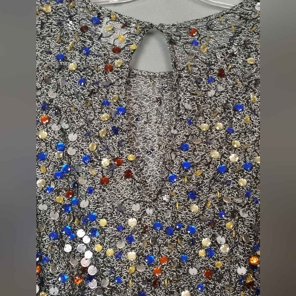 VINTAGE Dries Van Noten Luxury Sheer Knit Sparkle Sweater ***HOST PICK*** - Picture 10 of 14